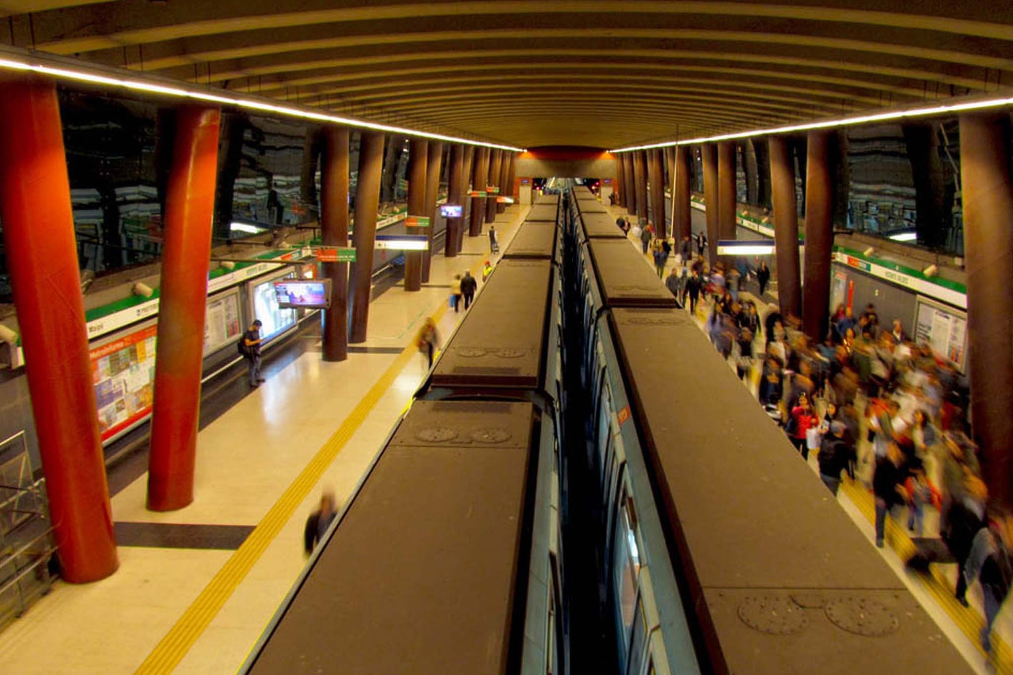Estacion Vicente Valdés Línea 5